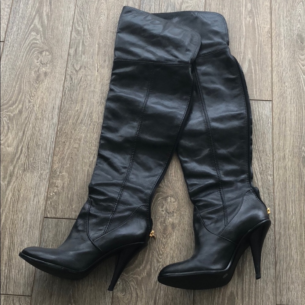 BCBG Max Azria over the knee boots